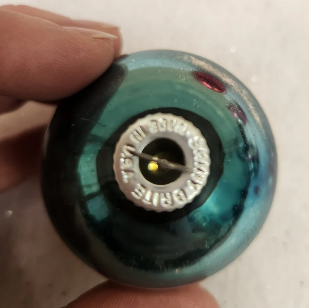 Vintage Mercury Glass Ornament Set - Picture 3 of 10